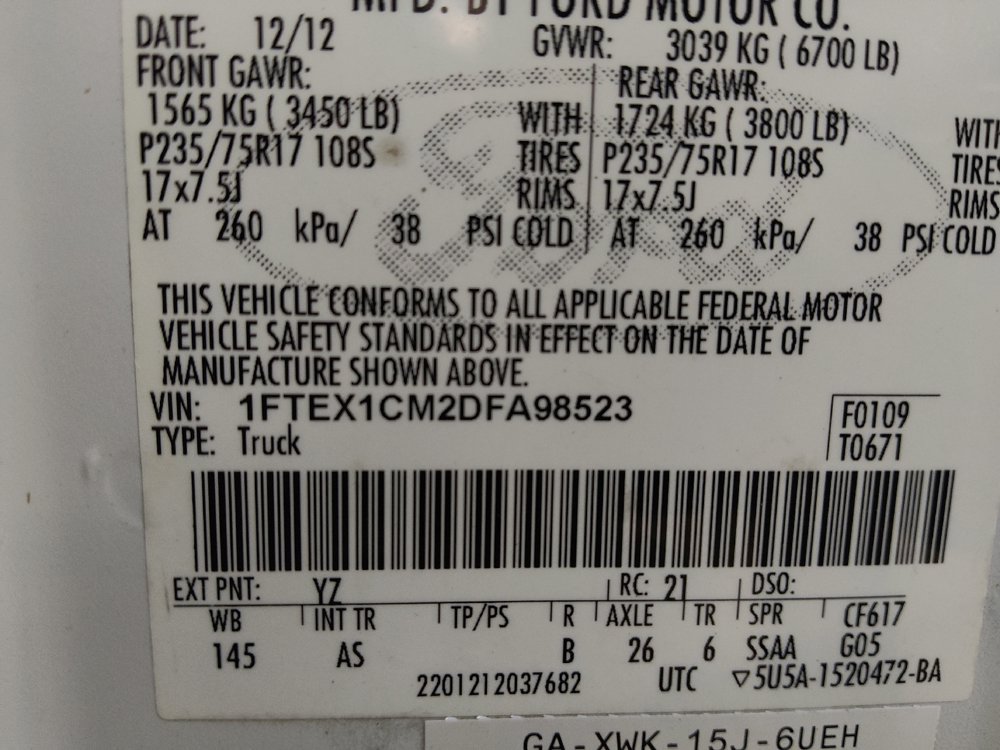 Used 2013 Ford F150 XL w/ PWR Equipment Group RWD image 33