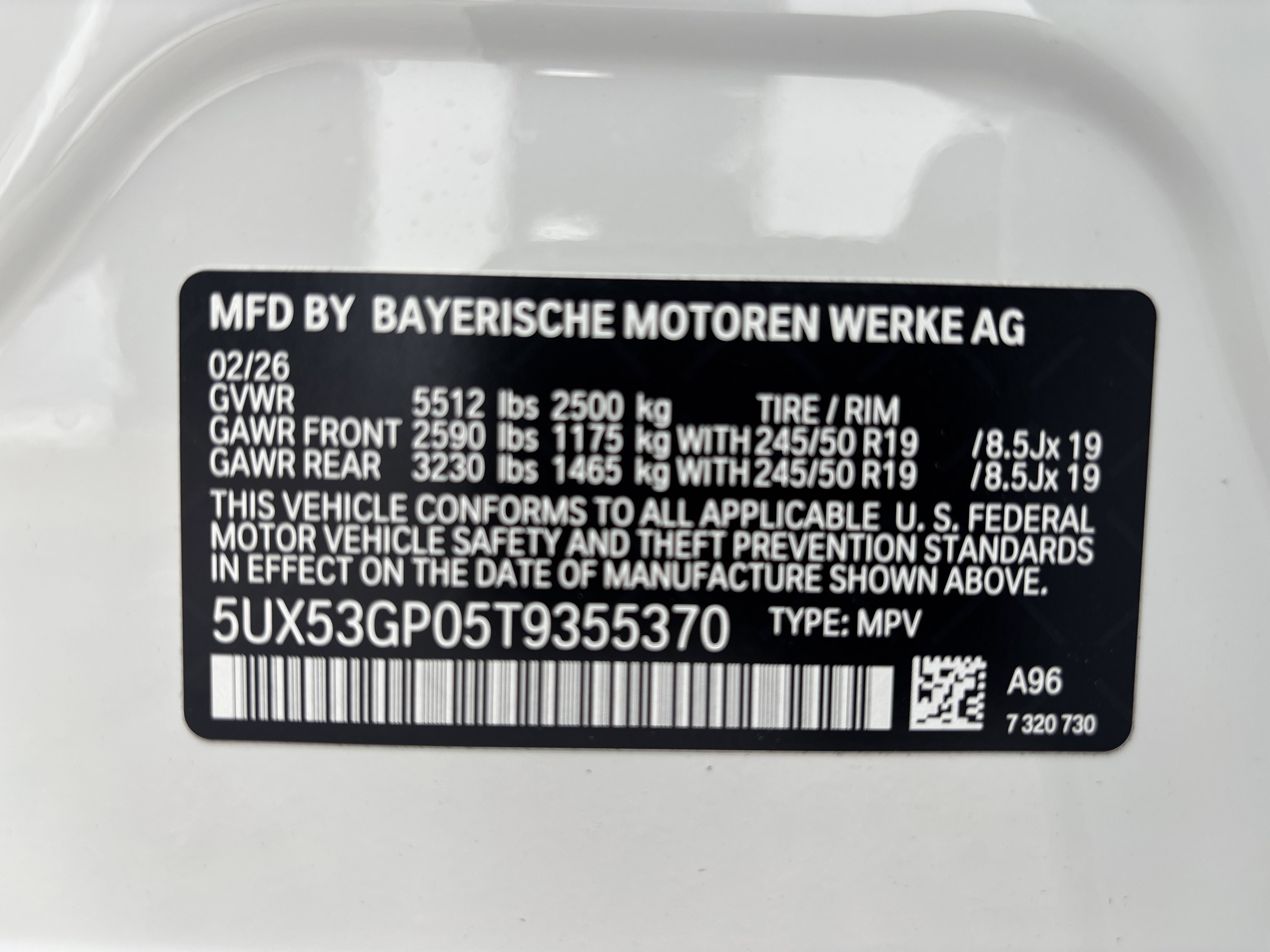 Used 2026 BMW X3 xDrive30i w/ Convenience Package AWD/4WD image 35