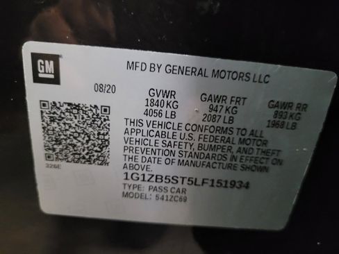 Used 2020 Chevrolet Malibu LS FWD image 33