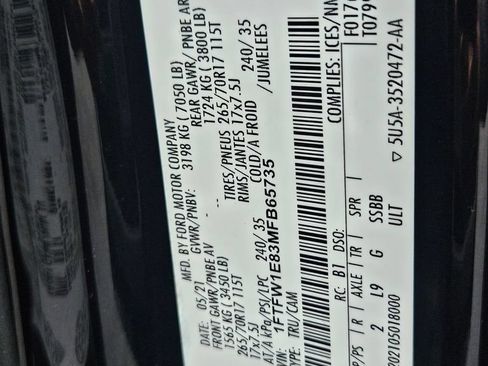 Used 2021 Ford F150 XLT w/ Trailer Tow Package AWD/4WD image 24