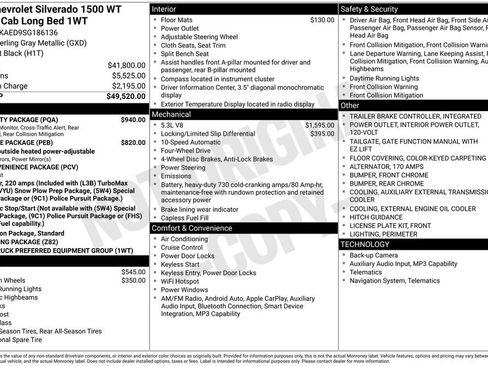 New 2025 Chevrolet Silverado 1500 W/T w/ WT Safety Package image 20