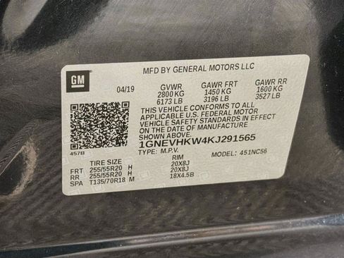 Used 2019 Chevrolet Traverse LT w/ LT Premium Package AWD/4WD image 39