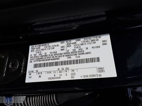 Used 2022 Ford F150 Raptor w/ Equipment Group 801A High AWD/4WD image 51