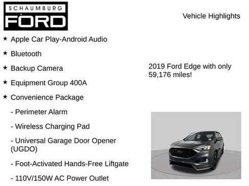 Used 2019 Ford Edge ST w/ Convenience Package AWD/4WD image 7