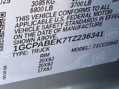 New 2026 Chevrolet Silverado 1500 Custom w/ Rally Edition image 21