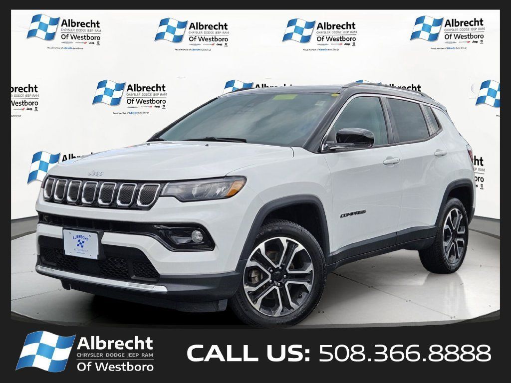 Used 2022 Jeep Compass Limited AWD/4WD image 1