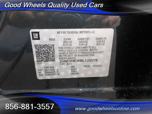 Used 2019 Chevrolet Traverse LT w/ LT Premium Package AWD/4WD image 28