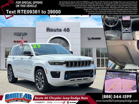 Used 2023 Jeep Grand Cherokee Overland AWD/4WD image 1