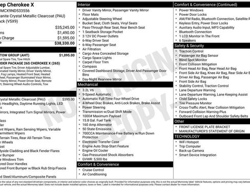 Used 2022 Jeep Cherokee Latitude w/ Trailer Tow Group AWD/4WD image 1