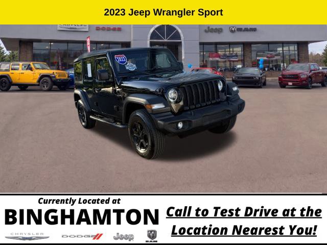 Used 2023 Jeep Wrangler Unlimited Sport AWD/4WD image 2