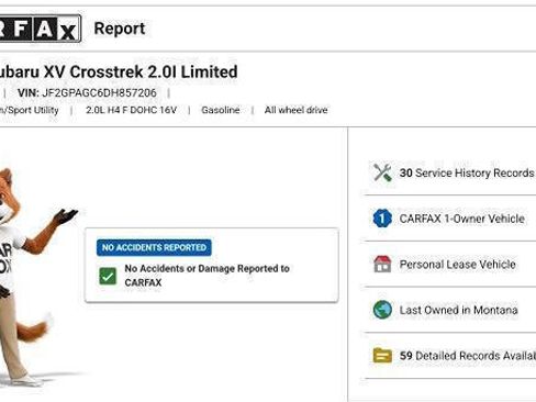 Used 2013 Subaru Crosstrek 2.0i Limited AWD/4WD image 2