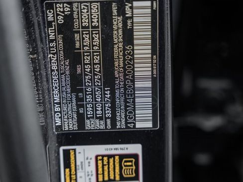 Used 2023 Mercedes-Benz EQS 580 4MATIC SUV image 36