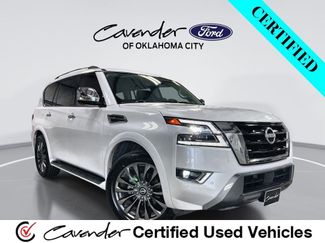 Used 2023 Nissan Armada Platinum w/ Captain's Chairs Package RWD video 1