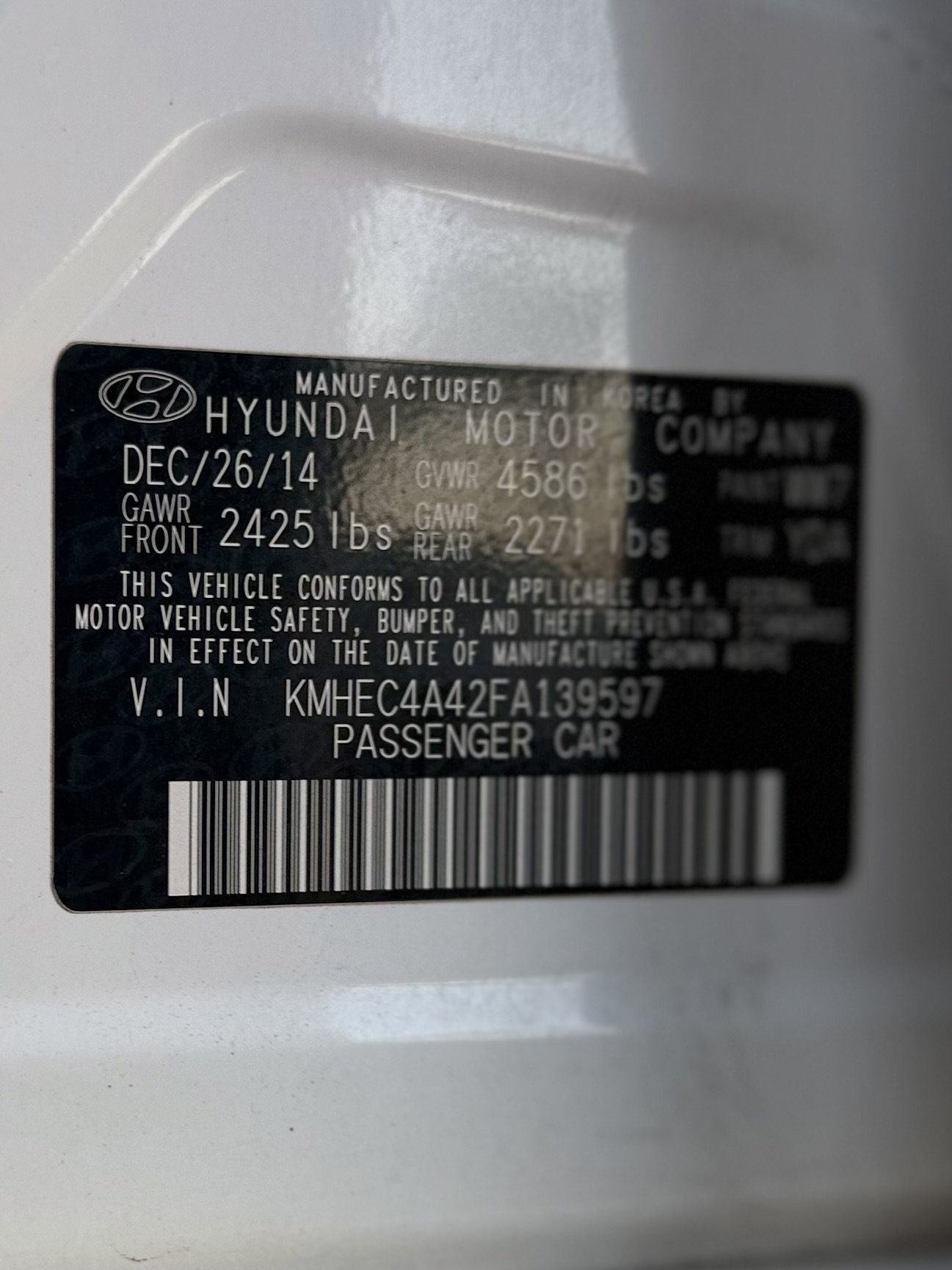 Used 2015 Hyundai Sonata Hybrid FWD image 32
