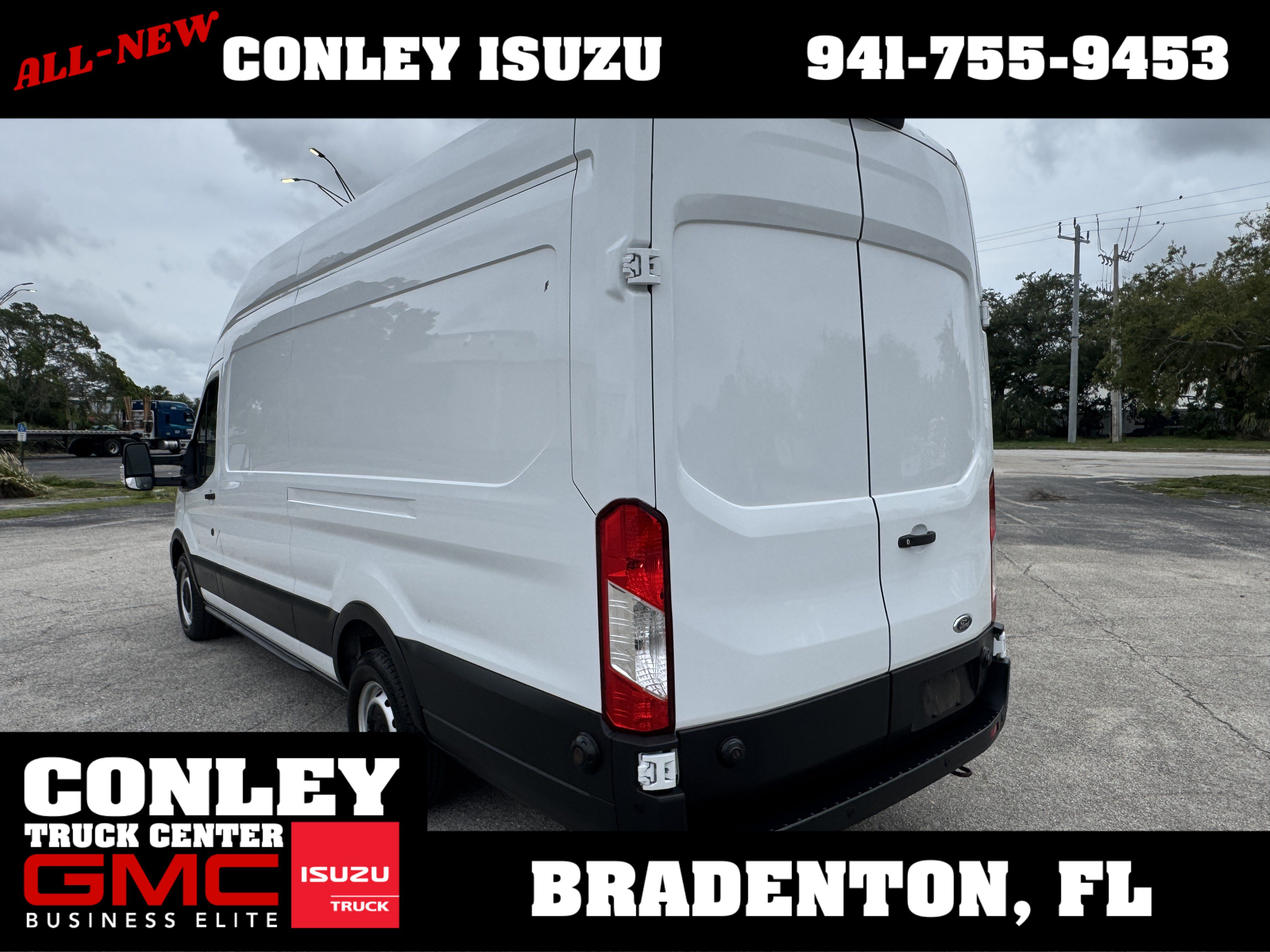 Used 2021 Ford Transit 350 148 High Roof Extended w/ Parcel Delivery Package RWD image 9