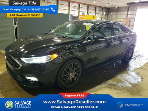 Used 2017 Ford Fusion Sport w/ Equipment Group 401A AWD/4WD image 1
