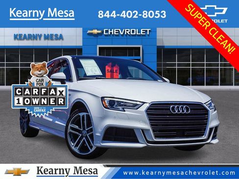 Used 2018 Audi A3 2.0T Premium Plus w/ Premium Plus Package FWD image 1