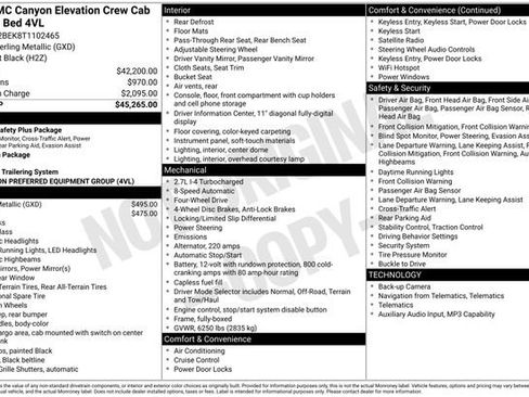 Used 2026 GMC Canyon Elevation AWD/4WD image 6