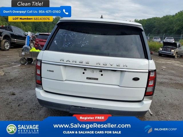 Used 2017 Land Rover Range Rover HSE AWD/4WD image 8