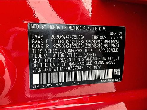 Certified 2025 Acura ADX A-Spec image 41