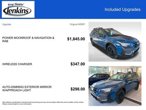 Certified 2024 Subaru Outback Wilderness AWD/4WD image 4