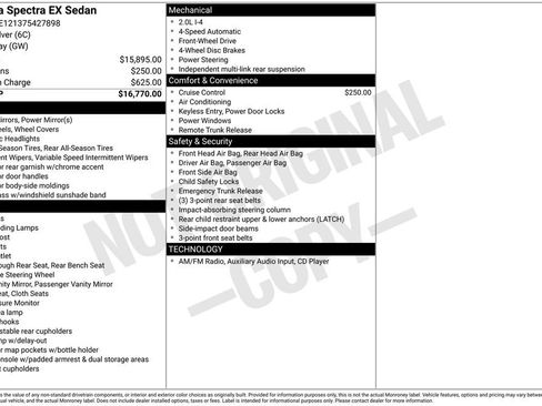Used 2007 Kia Spectra EX image 5