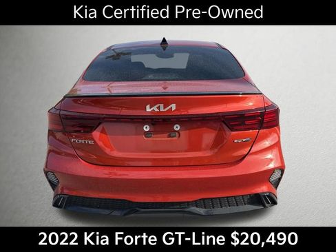 Certified 2022 Kia Forte GT-Line w/ GT-Line Technology Package FWD image 5