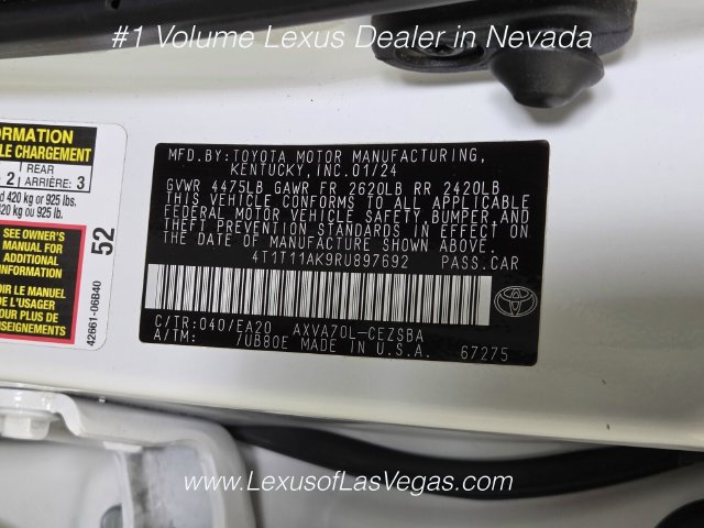 Used 2024 Toyota Camry SE w/ Convenience Package FWD image 25