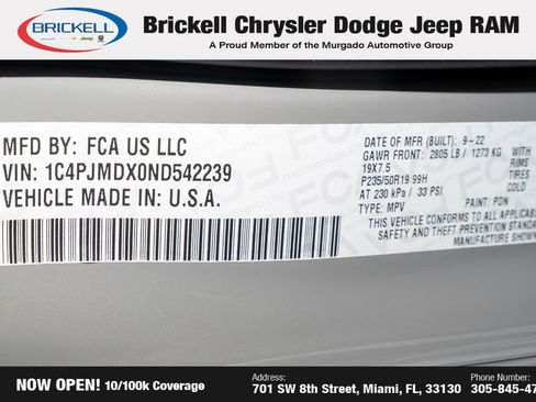 Used 2022 Jeep Cherokee Limited w/ Elite Package image 38