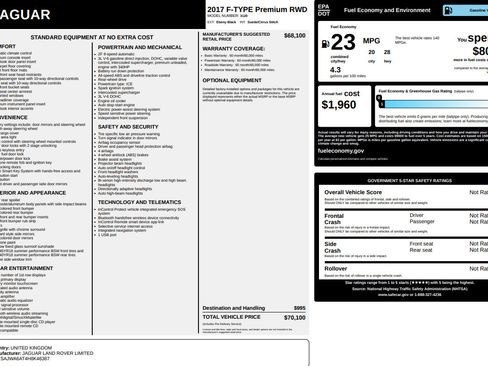 Used 2017 Jaguar F-TYPE Coupe image 29
