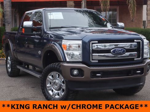 Used 2016 Ford F350 King Ranch w/ King Ranch w/Chrome Package image 2