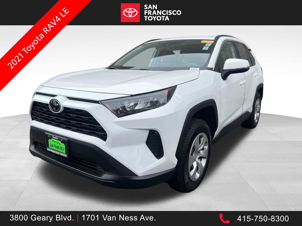Certified 2021 Toyota RAV4 LE AWD/4WD image 1