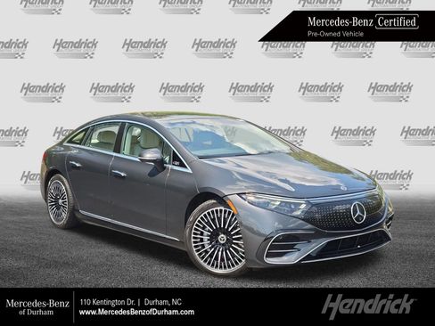 Certified 2022 Mercedes-Benz EQS 580 4MATIC Sedan image 1