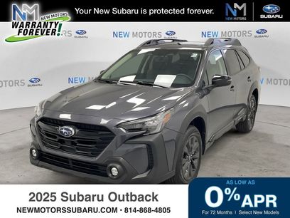 New 2025 Subaru Outback Onyx Edition