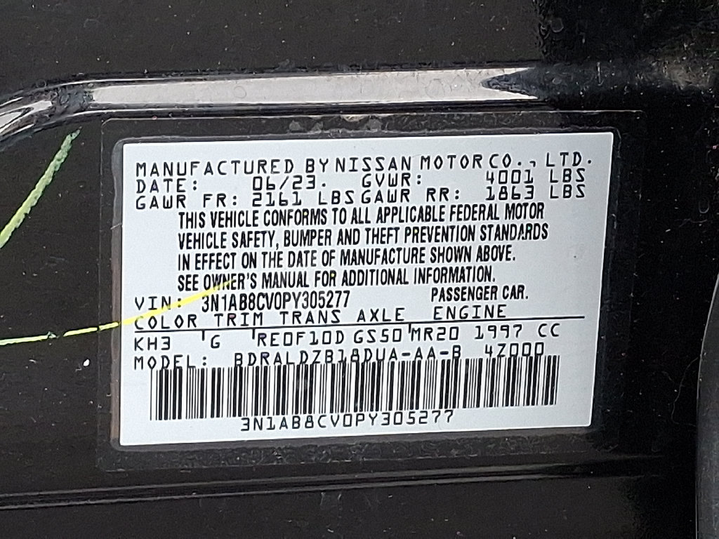Used 2023 Nissan Sentra SV FWD image 25