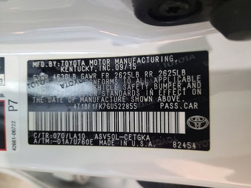 Used 2016 Toyota Camry XLE image 33