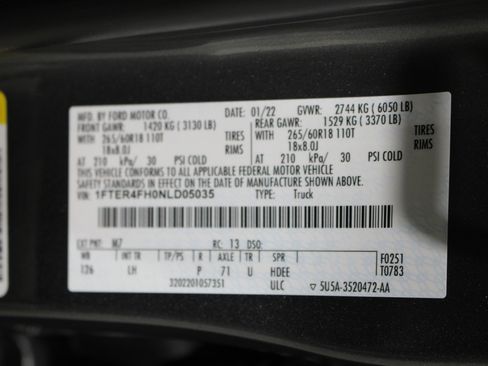 Used 2022 Ford Ranger XLT w/ Equipment Group 301A Mid AWD/4WD image 40