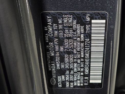 Used 2021 Hyundai Palisade SEL w/ Convenience Package FWD image 34