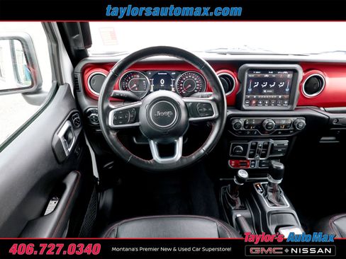 Used 2020 Jeep Gladiator Rubicon w/ Uconnect 4C Nav & Sound Group AWD/4WD image 39