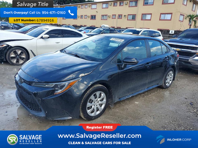 Used 2021 Toyota Corolla LE FWD image 1