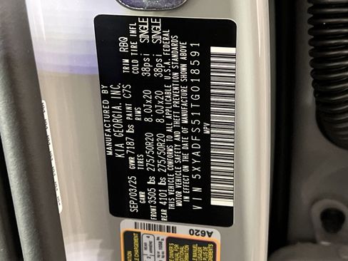 New 2026 Kia EV9 Land w/ Nightfall Edition Package image 38