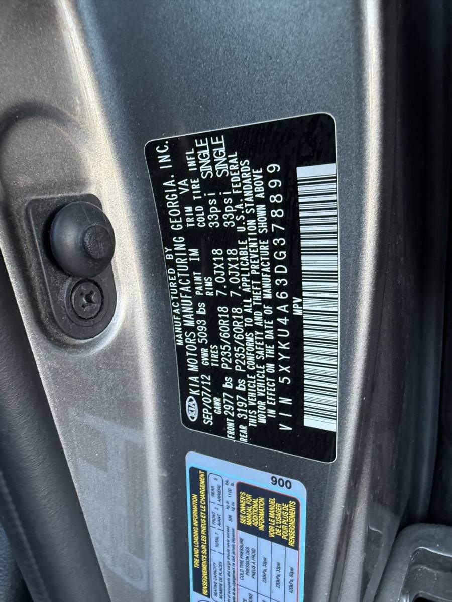 Used 2013 Kia Sorento EX w/ Premium Plus Pkg FWD image 18