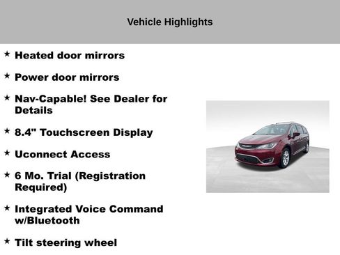 Used 2017 Chrysler Pacifica Touring-L Plus w/ Advanced Safetytec Group image 54