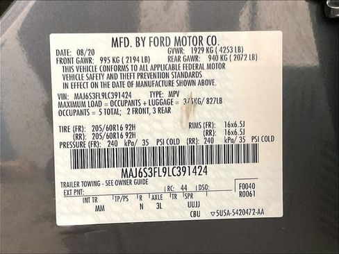 Used 2020 Ford EcoSport S AWD/4WD image 31