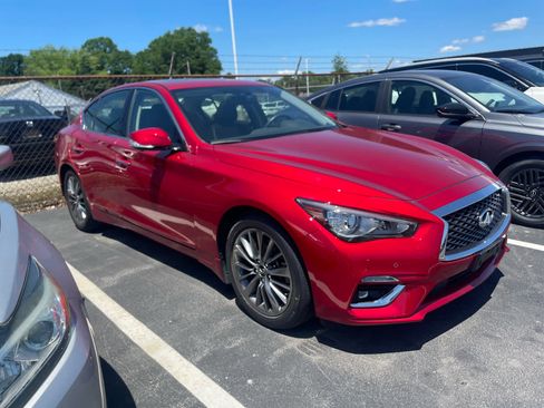 Used 2023 INFINITI Q50 Luxe w/ Cargo Package AWD/4WD image 3