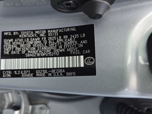 Used 2023 Lexus ES 350 w/ Premium Package FWD image 18