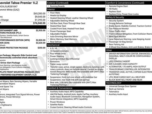 Used 2018 Chevrolet Tahoe Premier AWD/4WD image 24