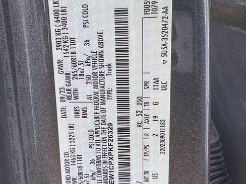 Certified 2023 Ford F150 XLT w/ Equipment Group 302A High RWD image 34
