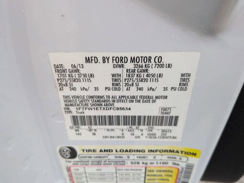 Used 2013 Ford F150 FX4 w/ Luxury Equipment Group image 31