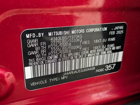Used 2025 Mitsubishi Outlander Sport SE AWD/4WD image 32